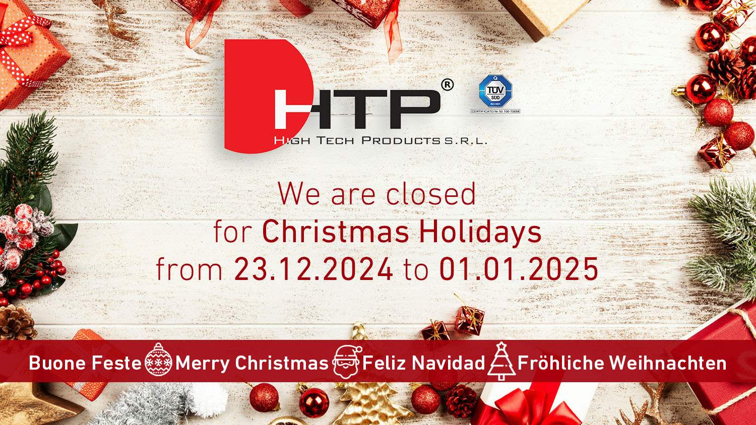 CHRISTMAS HOLIDAYS